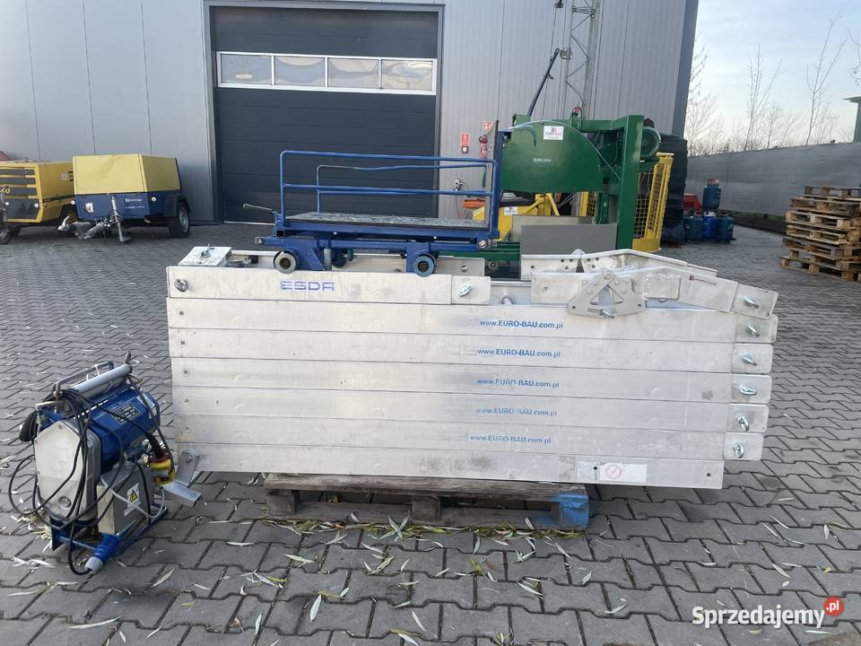 Winda drabina dekarska Simplex Sti wciągarka wielkopolskie Ślesin