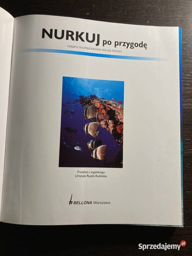 Egidio Trainito Nurkuj Przygodę Odkryj Elbląg sprzedam