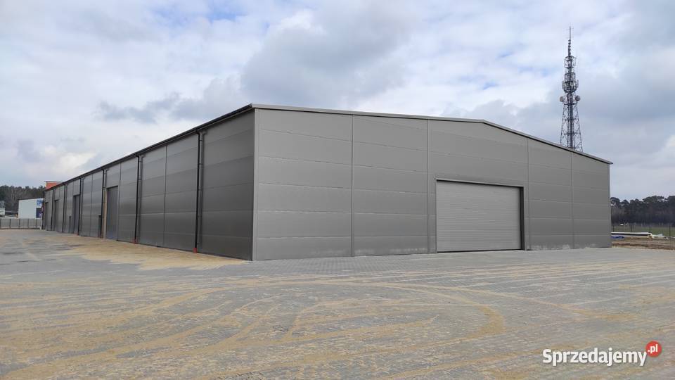 Konstrukcja hali magazynowej Konstrukcja stalowa Pozostałe Czarny Las
