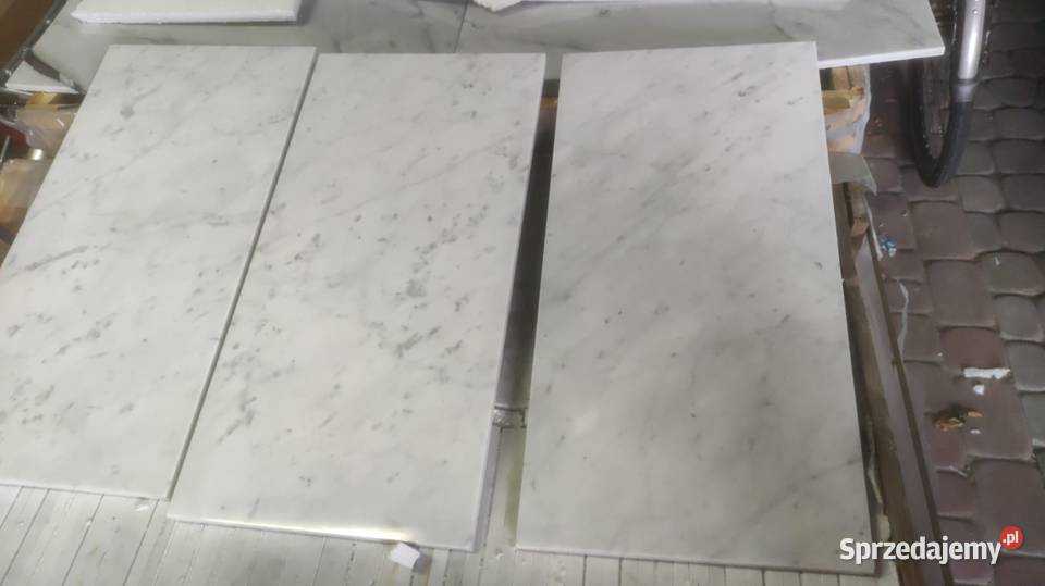 Płytki Marmurowe CARRARA BIANCO 60x30x15 poler