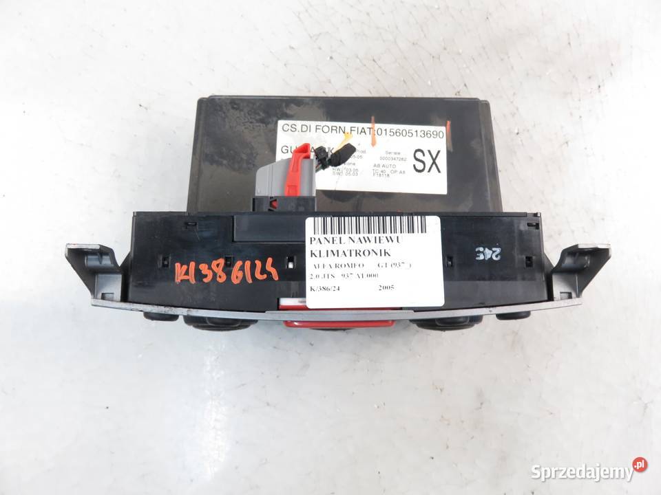 KLIMATRONIK ALFA ROMEO GT 01560513690 osobowe