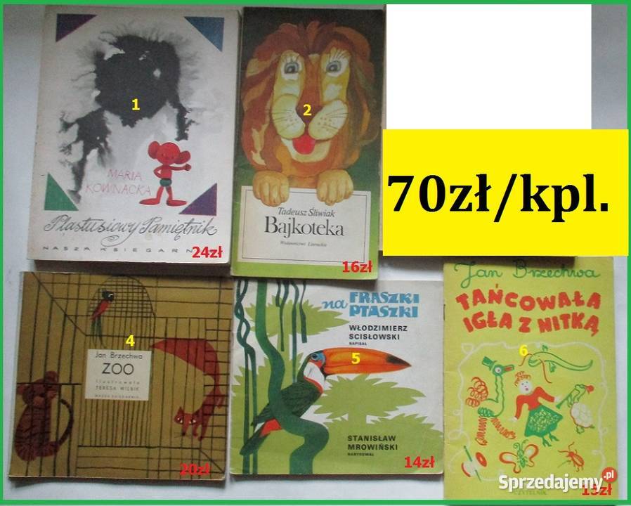 Plastusiowy pamiętnik ZOO Brzechwa Kownacka łódzkie Łódź sprzedam