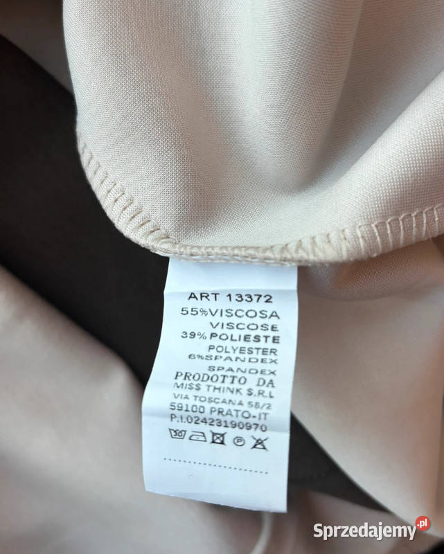 Bluza damska oversize beżowobrązowa Collection Szczecin