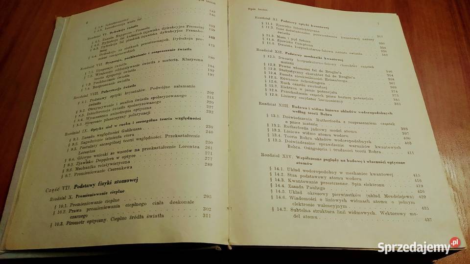 Procesy falowe optyka fizyka atomowa i jądrowa pomorskie Gdańsk