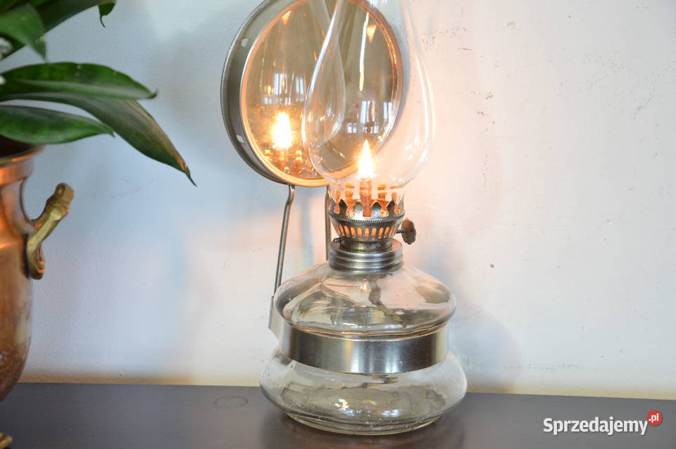 lampa naftowa wisząca stojąca z lusterkiem Jastrzębie-Zdrój sprzedam