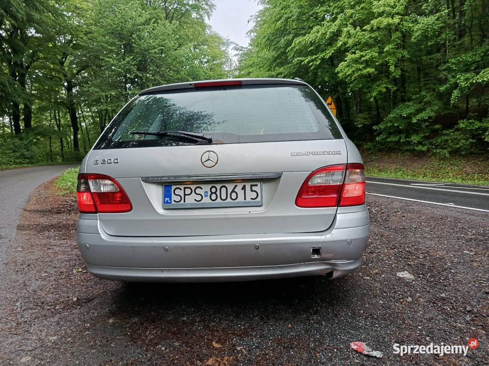 Mercedes Benz w211 e200 LPG kompresor zamiana Kielce sprzedam