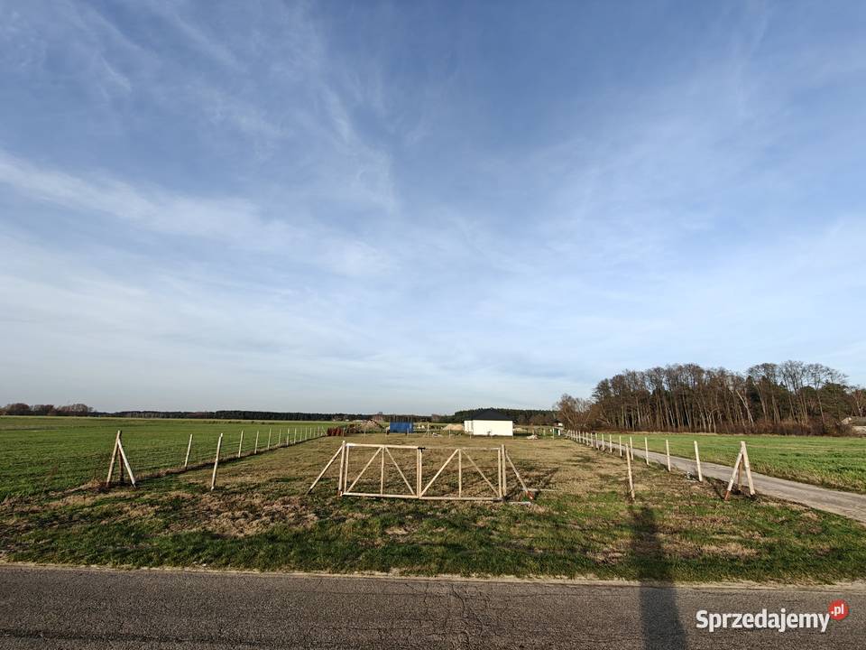 ościska gm Zabrodzie działka budowlana 1628 m2