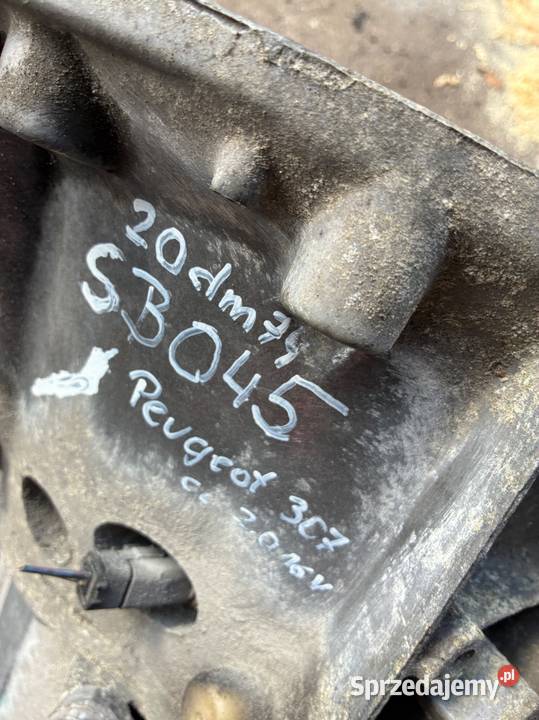 Peugeot SKRZYNIA BIEGÓW 20dm74 manual Słowikowo