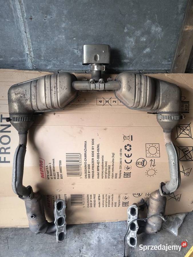 Kompletny wydech Porsche Boxter 9872 lift świętokrzyskie Kakonin