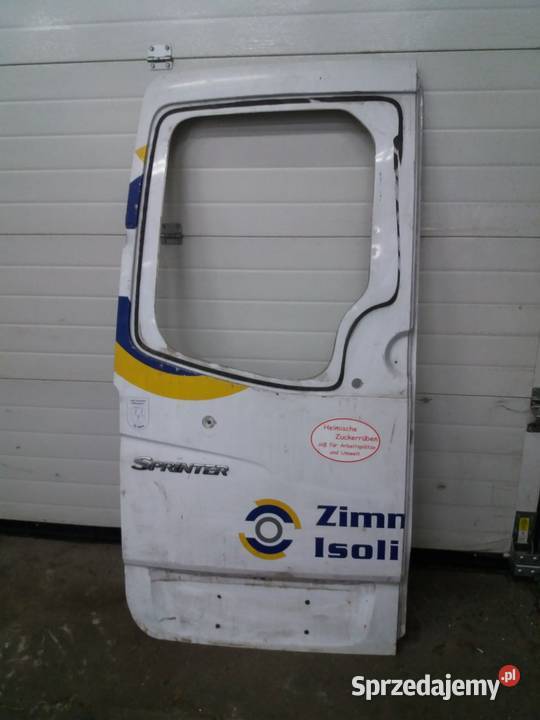 Mercedes sprinter W906 drzwi lewe tylne Tylne wielkopolskie Jarocin sprzedam