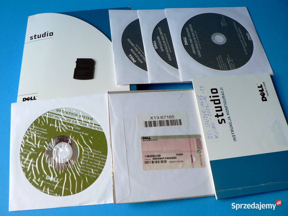 komputer laptop Dell Studio 1555