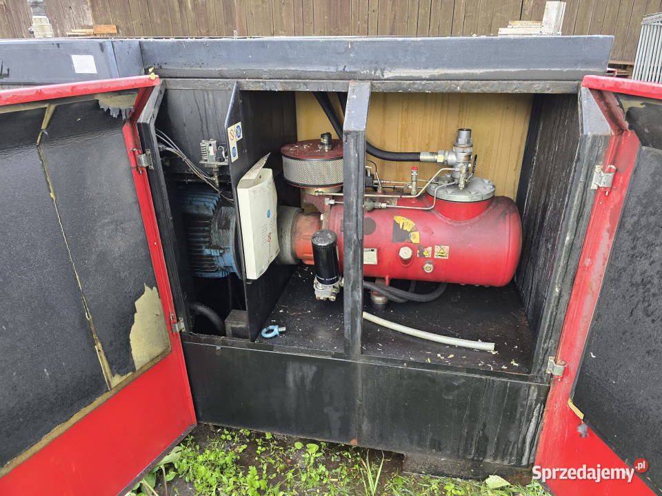 BEZ CENY MINIMALNEJ Kompresor śrubowy ECOAIR D50 mazowieckie sprzedam