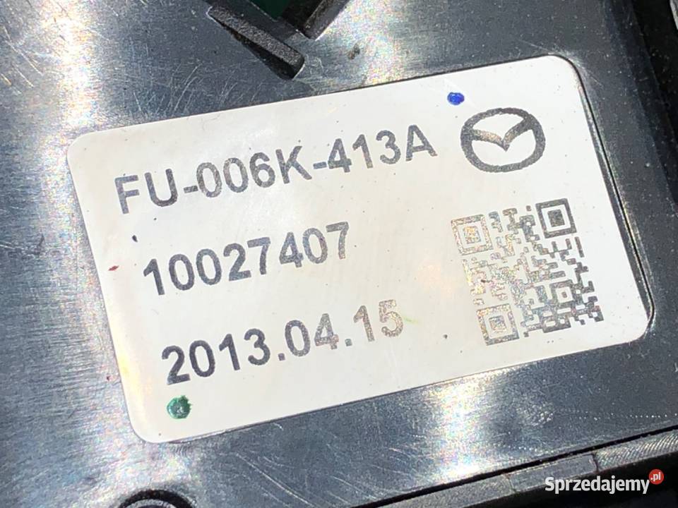 PRZEŁĄCZNIK FOTELA LEWY MAZDA CX5 FU006K401 SUV