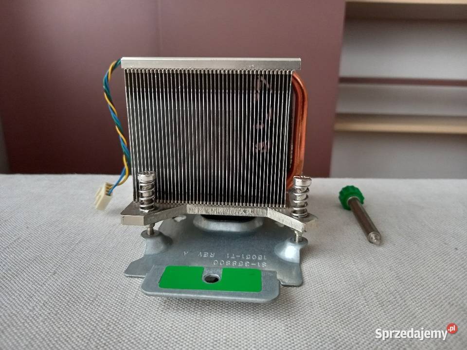 Chłodzenie procesora do płyty HP lubelskie Tomaszów Lubelski sprzedam