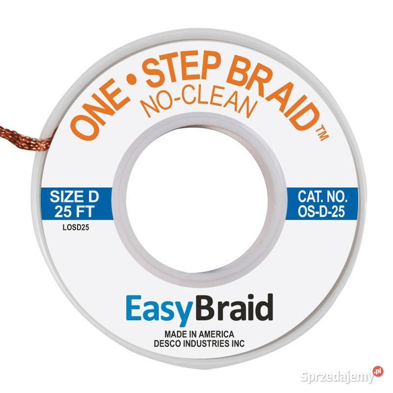 Plecionka do rozlutowywania EASY BRAID 25mm 75m Józefów