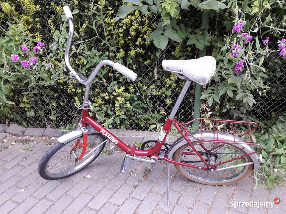 Unikat składak rower ZZR FLAMING Romet do miasta Warszawa