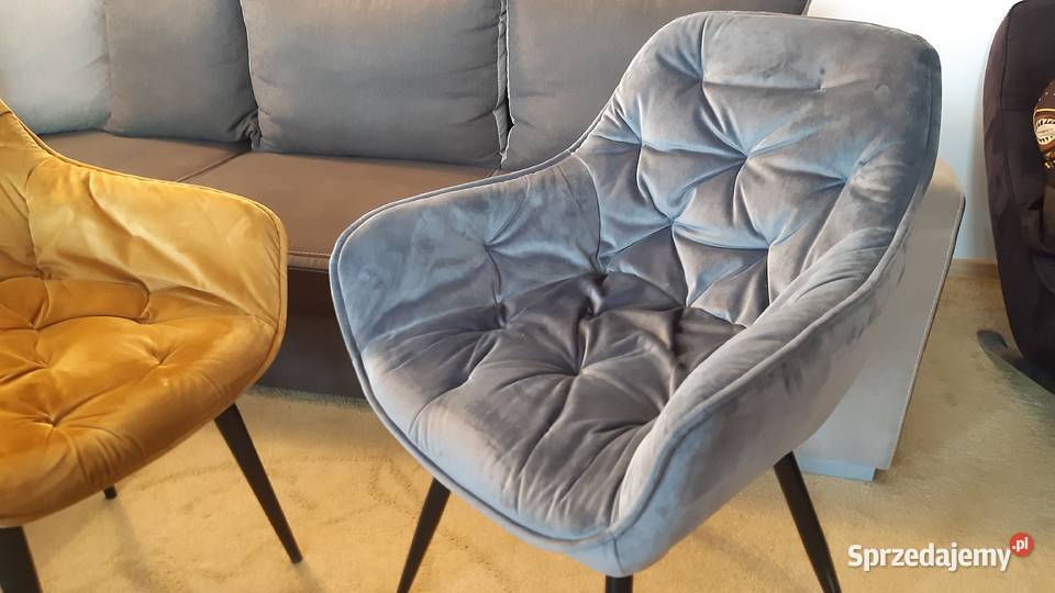 krzesła WELUR Nowe Z EKSPOZYCJI RÓNE KOLORYŻ 87cm Ostrowiec Świętokrzyski