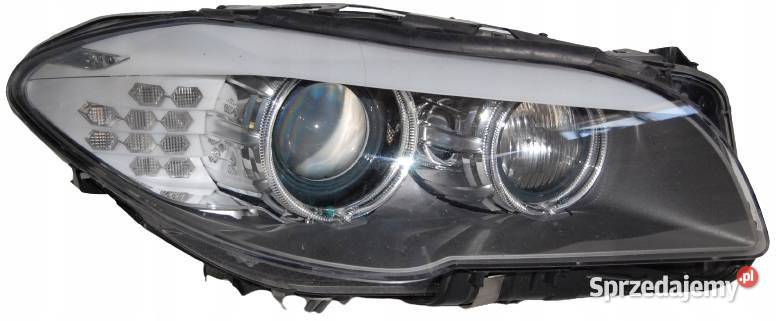 BMW 5 F10 F11 Lampa prawa przód xenon Nowy Tomyśl