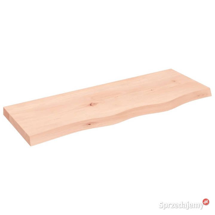 Półka 80x30x24 surowe lite drewno dębowe Warszawa