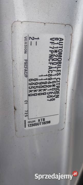 Citroen C1 automat klima salon Polska bliźniak Sady