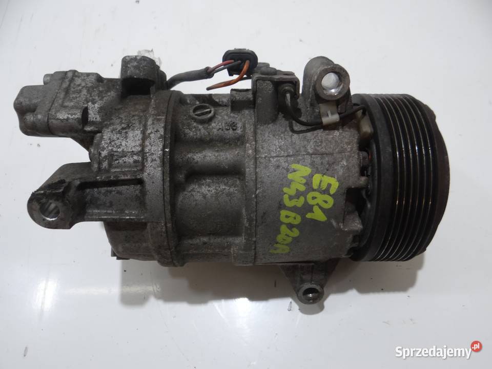 KOMPRESOR SPRĘŻARKA KLIMATYZACJI BMW E81 E87 E90 lubelskie Strzyżewice