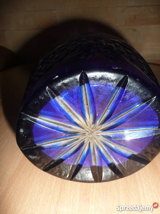 Wazon kryształowy z wizerunkiem Jana Pawła II Nisko