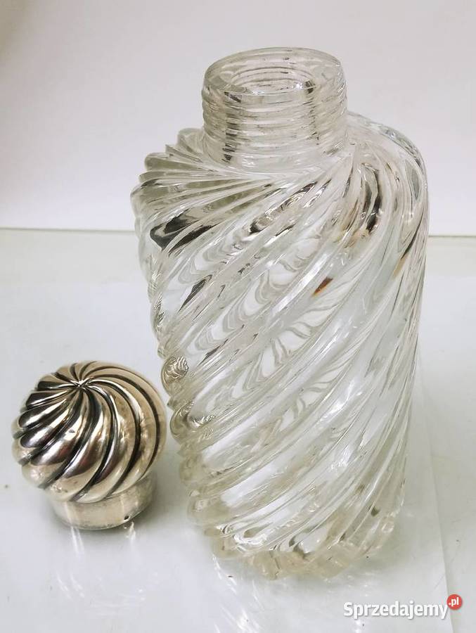 Londyn Flakon na perfumy Srebro 925 Kryształ Nowa Sól sprzedam