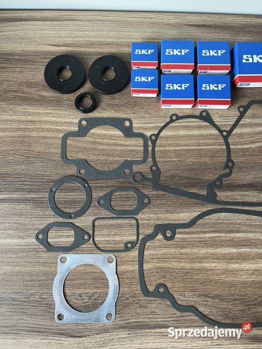 NOWY KOMPLET ŁOŻYSKA SKF USZCZELNIACZE USZCZELKI