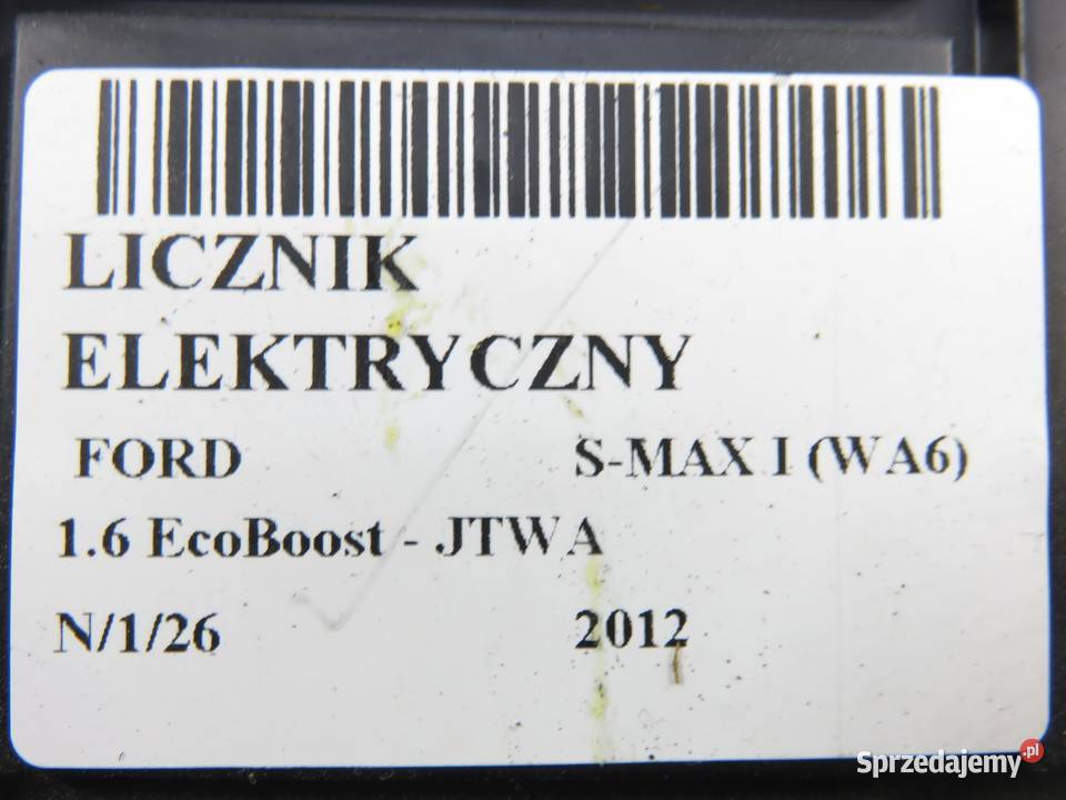 LICZNIK FORD S I 16 EcoBoost BS7T10849TG sprzedam