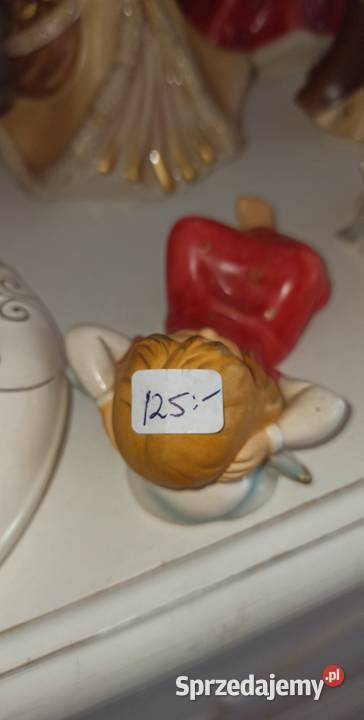 Anioł leżący Figurka GOEBEL Weihnacht Boże Gdańsk