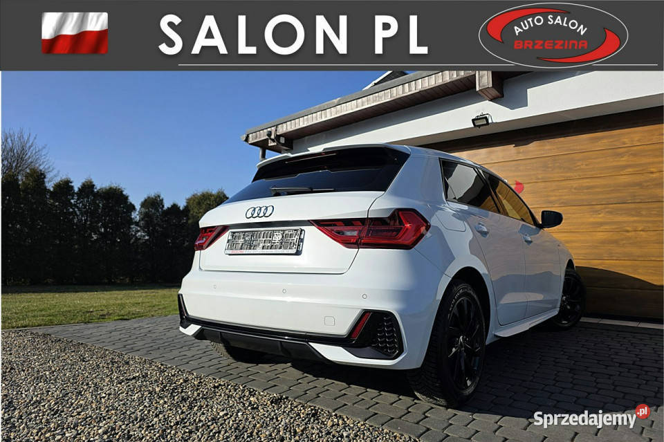 Audi A1 Sportback serwis ASO SLine GB 2019 gniazdo AUX Rydułtowy sprzedam