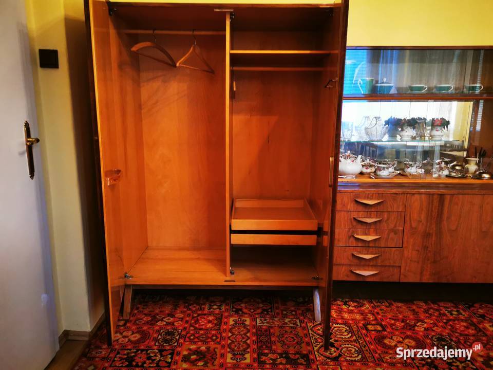 Komplet mebli vintage z czasów PRL Rybnik