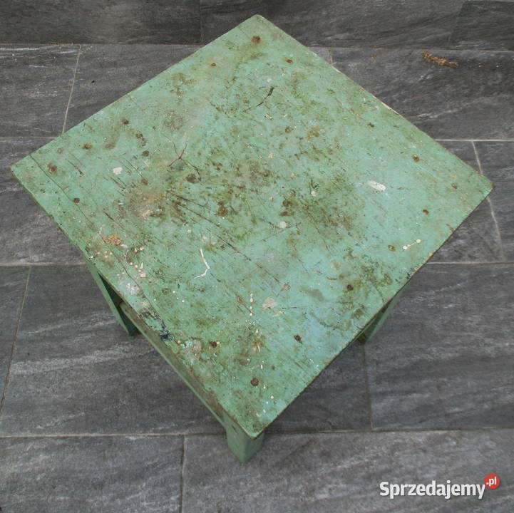 Stary Wiejski Stołek Zydel Nieporęt