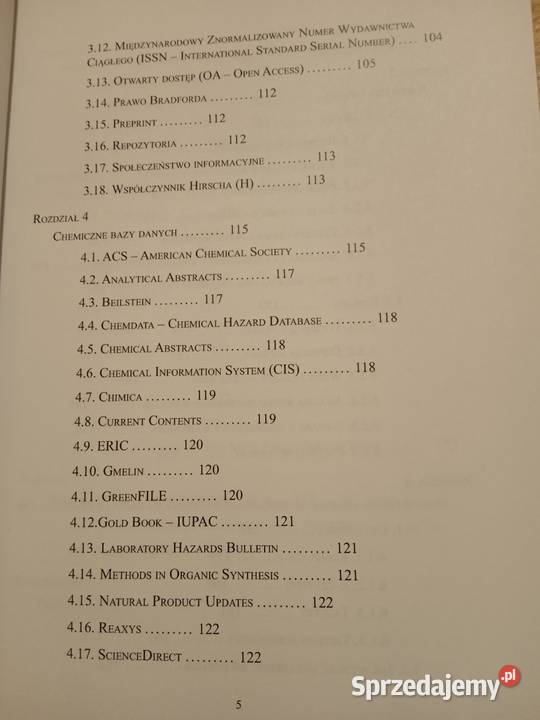 Naukowa literatura chemiczna Schroeder Poznań sprzedam