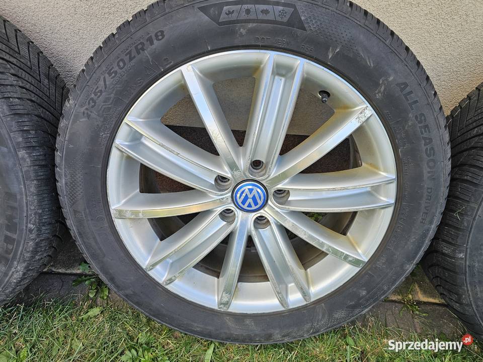 Koła aluminiowe VW Tiguan 7Jx18 5N0 601 0250