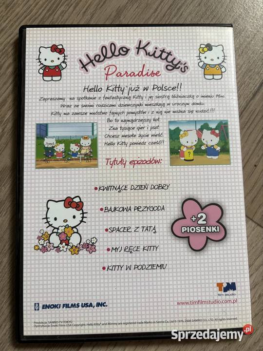 Disney filmy Mała Syrenka Hello Kitty bajki dubbing Warszawa sprzedam