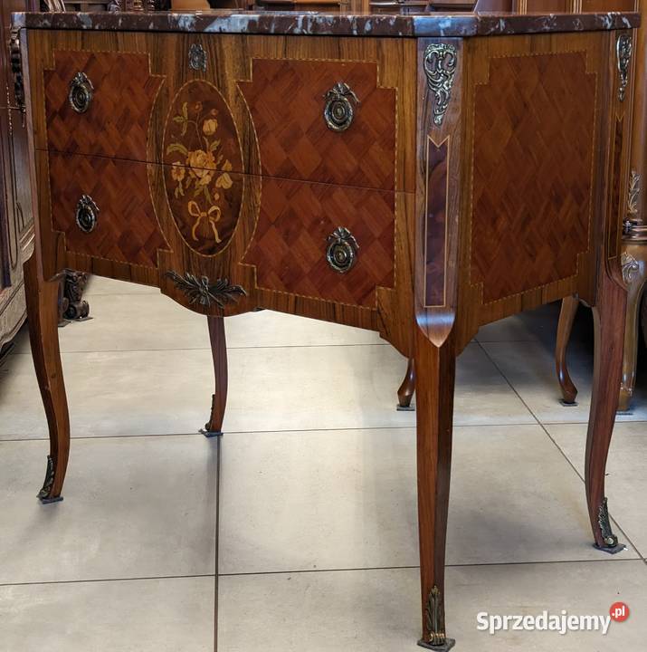 Piękna komoda intarsjowanasklep Dąbrowa Górnicza
