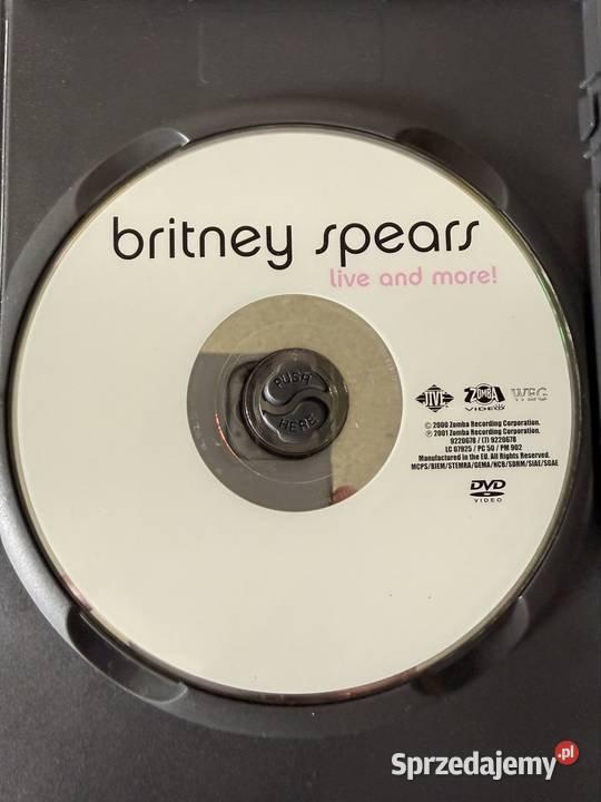 Britney Spears Live and More DVD Oryginał Crazy