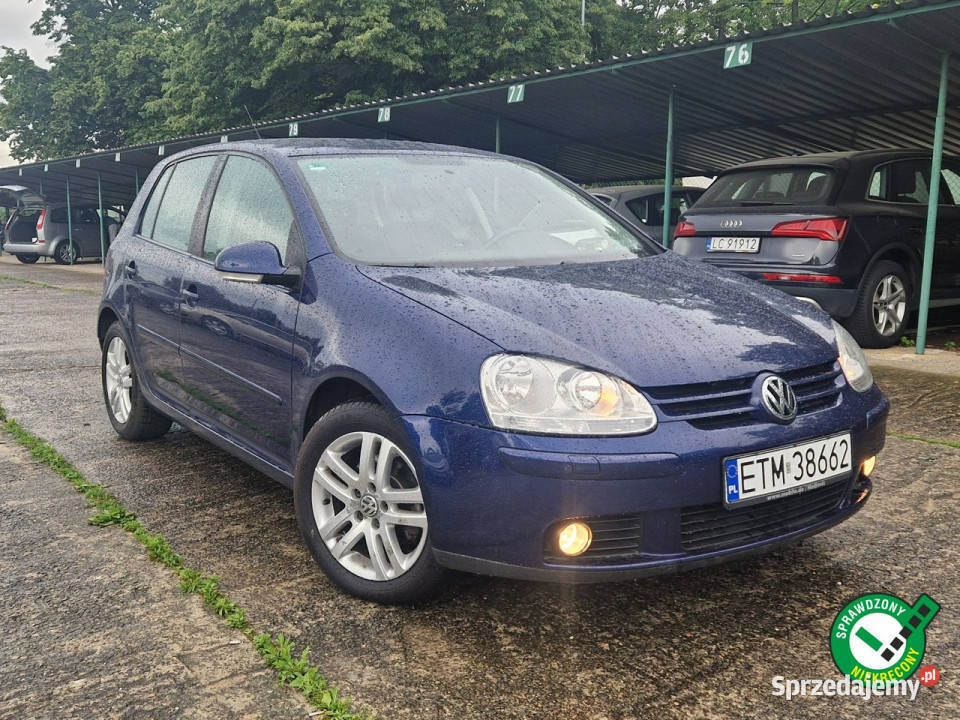 Volkswagen Golf GOLF V 14 MPI stan opłatach V komputer pokładowy Golf Tomaszów Mazowiecki