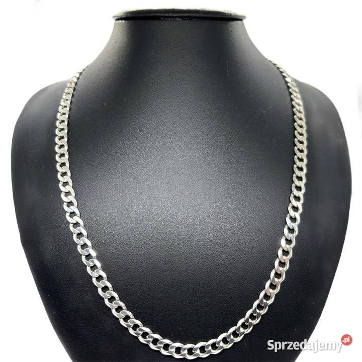 Srebrny Łańcuszek Próby 925 2727g Długość 52 warmińsko-mazurskie Elbląg