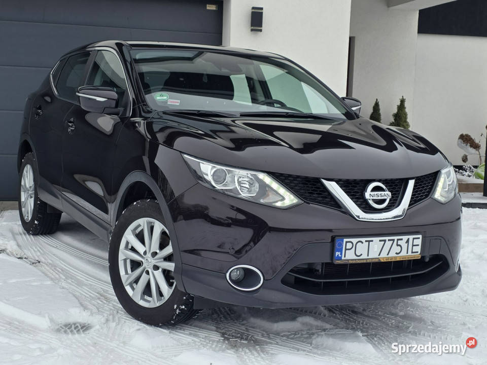 Nissan Qashqai bezwypadkowyŚLICZNYkameraNOWY Czarnków