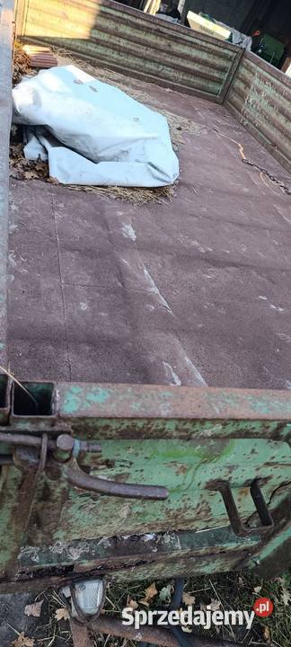 Przyczepa d35 kaczka sztywna Autosan Sanok uszkodzony sprzedam