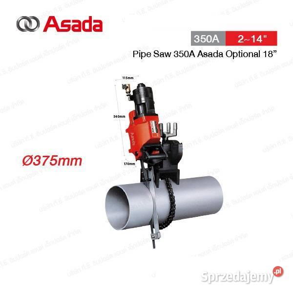 Piła szablasta pneumatyczna do cięcia rur Opole