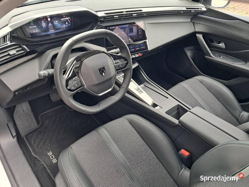 Peugeot 308 2022r FV 23 kamera 360 ACC Pół skóra diesel