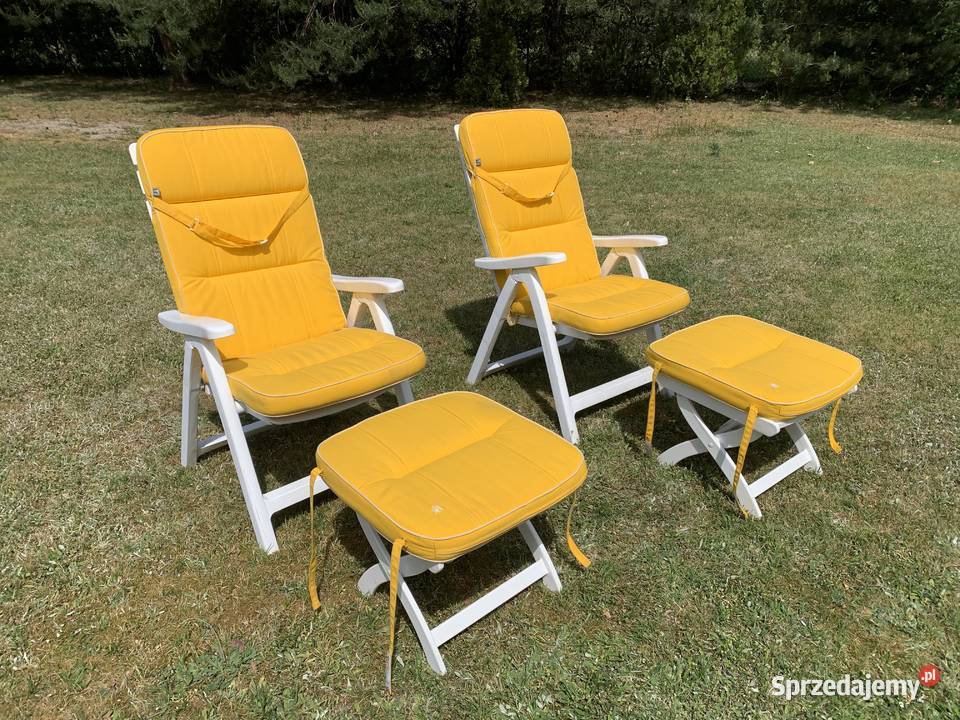 Materacyki Kettler na leżaki i podnóżek poduszki Garwolin