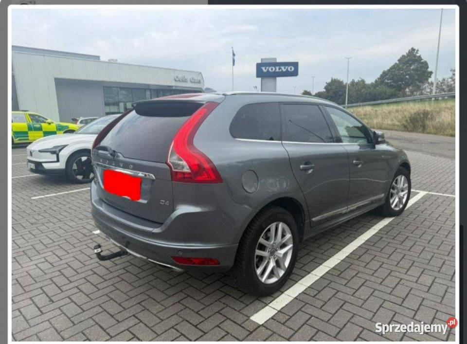 Volvo XC 60 20d4 190 automat ledy bi xenon skóry kurtyny powietrzne Gdańsk