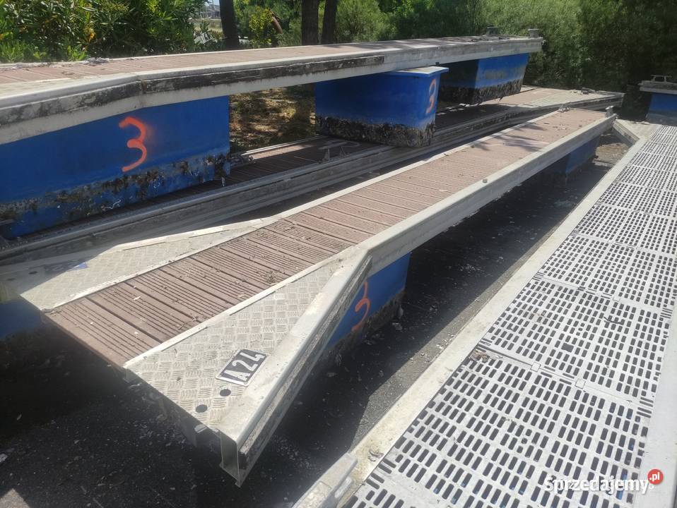 pomosty pływające odnoga cumownicza Ybom Yboom 8