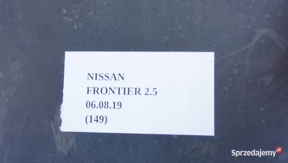WIĄZKA INSTALACJA SILNIKA NISS NAVARA D40 wielkopolskie Nowy Tomyśl