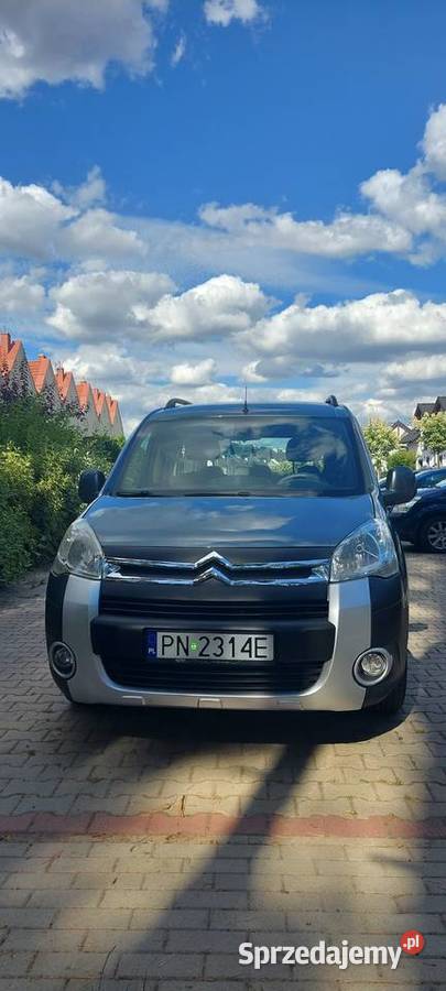 Citroen berlingo 16 hdi 92 sprowadzony Zadbany niebieski wielkopolskie Błażejewo sprzedam