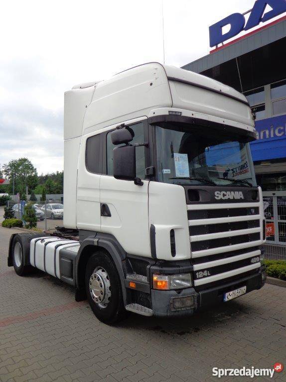 SCANIA 124L 420 TOPLINE tachograf Mogilany